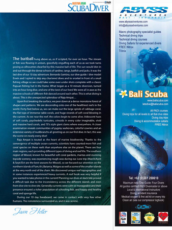 Scuba Diver AustralAsia 2-Page Spread